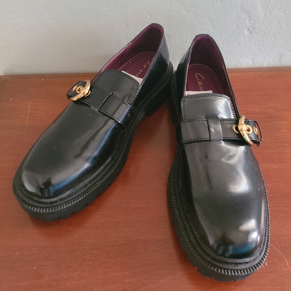 Circus Black Loafers